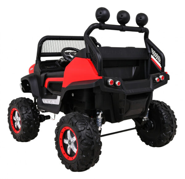 Mercedes Benz Unimog dla dzieci Terenowy Czerwony
