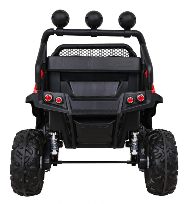 Mercedes Benz Unimog dla dzieci Terenowy Czerwony