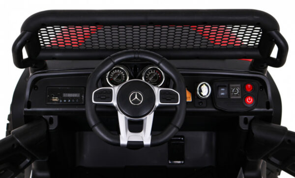 Mercedes Benz Unimog dla dzieci Terenowy Czerwony