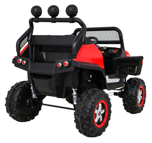 Mercedes Benz Unimog dla dzieci Terenowy Czerwony