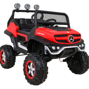 Mercedes Benz Unimog dla dzieci Terenowy Czerwony