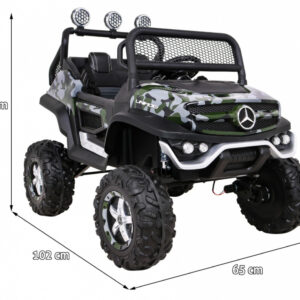 Mercedes Benz Unimog dla dzieci Lakier Moro