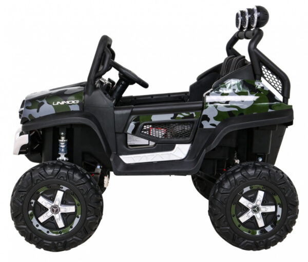 Mercedes Benz Unimog dla dzieci Lakier Moro