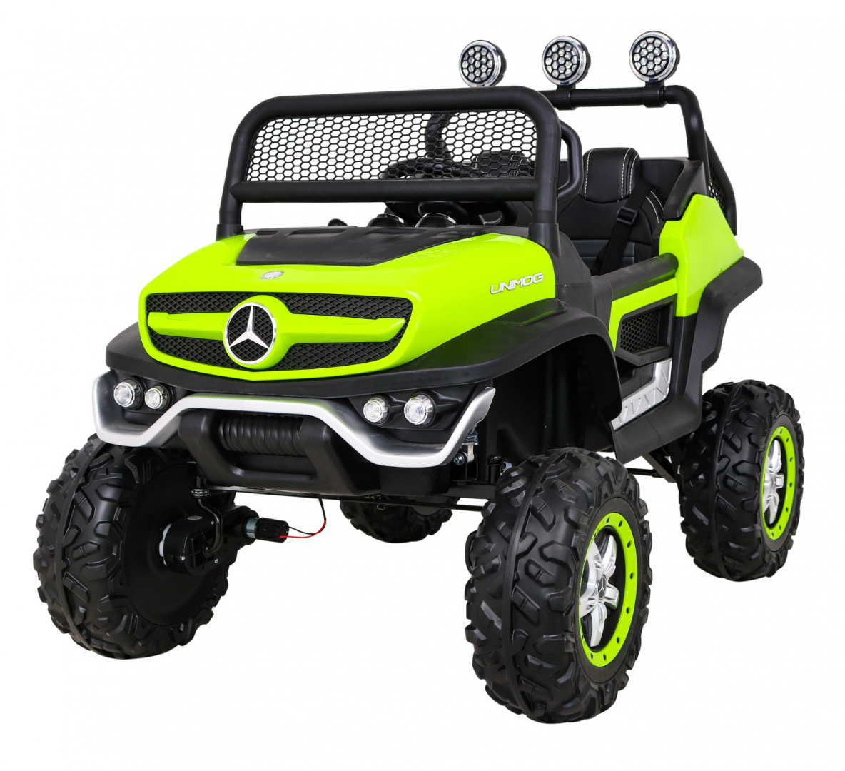 Mercedes Benz Unimog dla dzieci Zielony