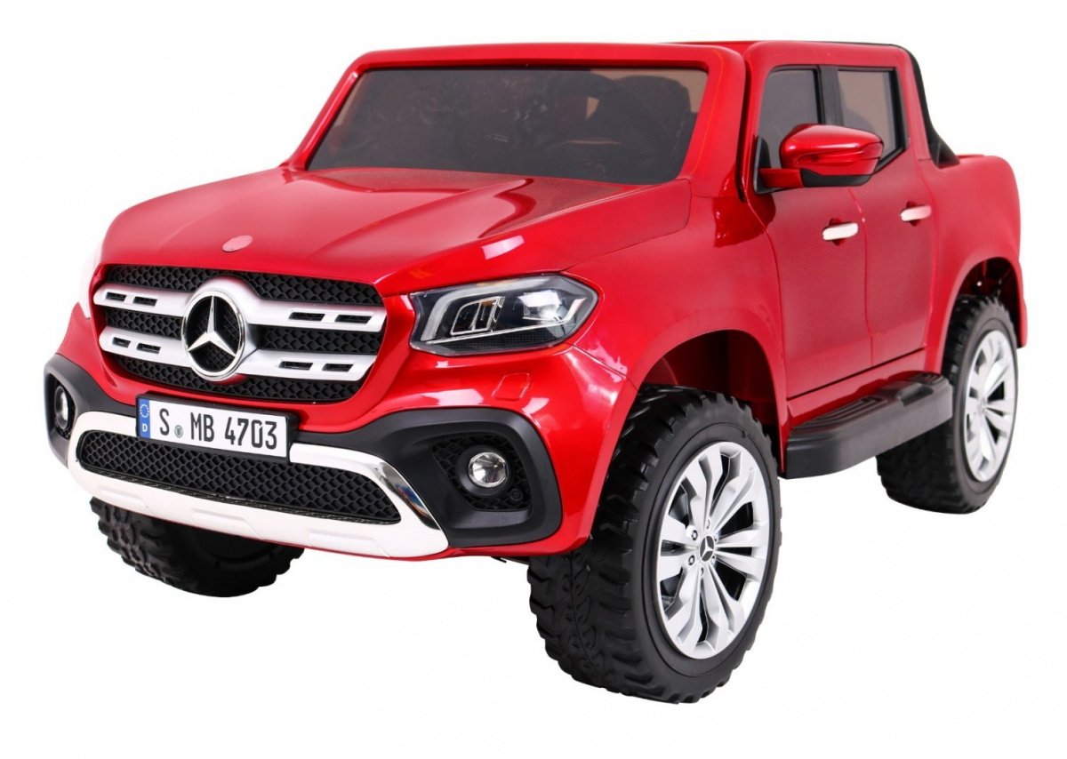 Mercedes Benz X-Class dla dzieci Lakier Czerwony Pickup