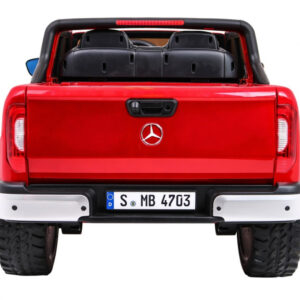 Mercedes Benz X-Class dla dzieci Lakier Czerwony Pickup