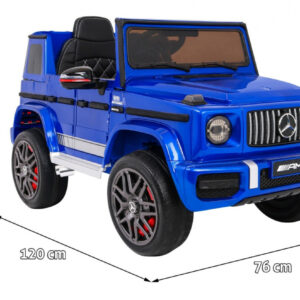 Mercedes AMG G63 dla dzieci Lakier Niebieski