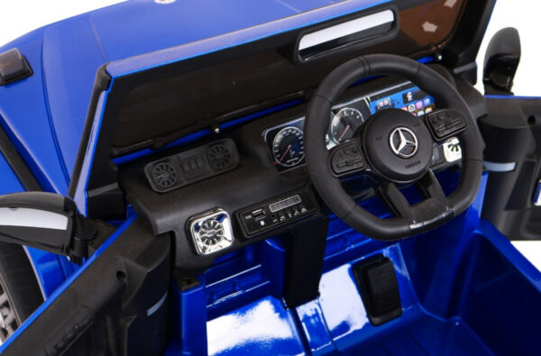 Mercedes AMG G63 dla dzieci Lakier Niebieski