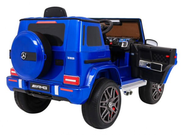 Mercedes AMG G63 dla dzieci Lakier Niebieski