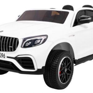 Auto Mercedes GLC 63S dla dzieci Biały SUV
