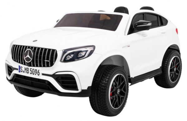 Auto Mercedes GLC 63S dla dzieci Biały SUV