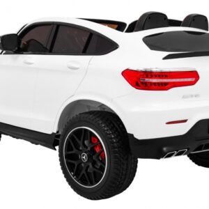 Auto Mercedes GLC 63S dla dzieci Biały SUV