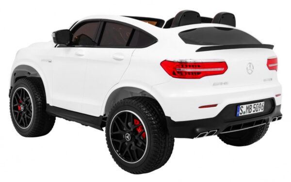 Auto Mercedes GLC 63S dla dzieci Biały SUV