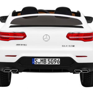 Auto Mercedes GLC 63S dla dzieci Biały SUV