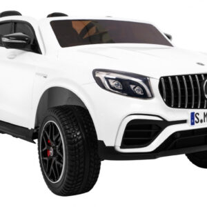 Auto Mercedes GLC 63S dla dzieci Biały SUV