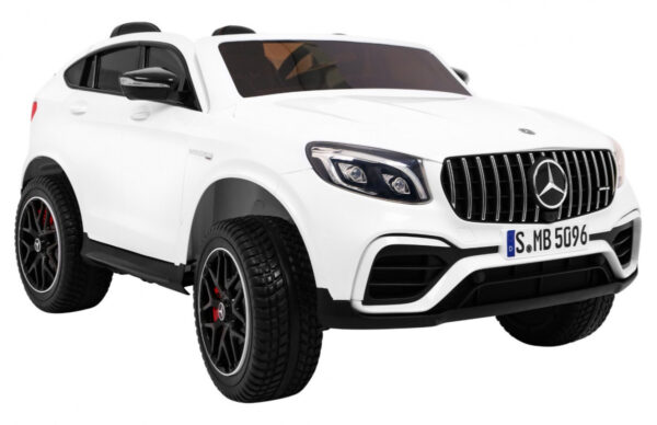 Auto Mercedes GLC 63S dla dzieci Biały SUV