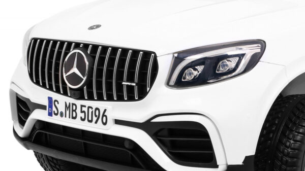Auto Mercedes GLC 63S dla dzieci Biały SUV