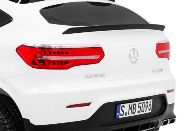 Auto Mercedes GLC 63S dla dzieci Biały SUV