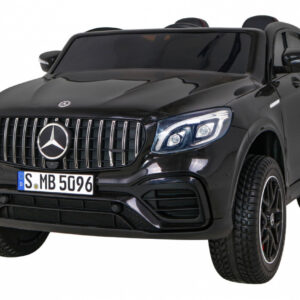 Auto Mercedes GLC 63S Czarne -  SUV dla dzieci