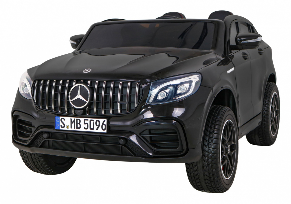 Auto Mercedes GLC 63S Czarne -  SUV dla dzieci