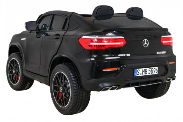 Auto Mercedes GLC 63S Czarne -  SUV dla dzieci