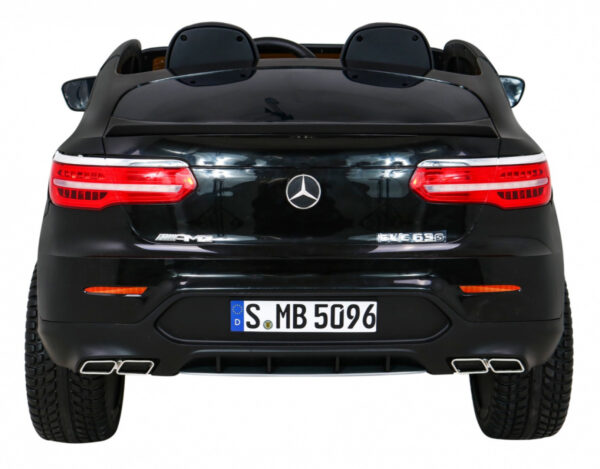 Auto Mercedes GLC 63S Czarne -  SUV dla dzieci