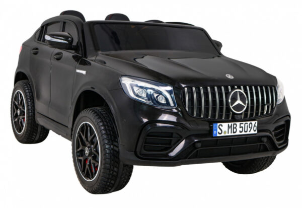 Auto Mercedes GLC 63S Czarne -  SUV dla dzieci