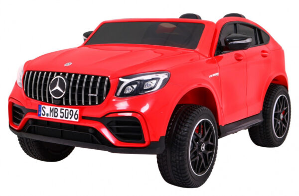 Auto Mercedes GLC 63S dla dzieci Czerwony Suv