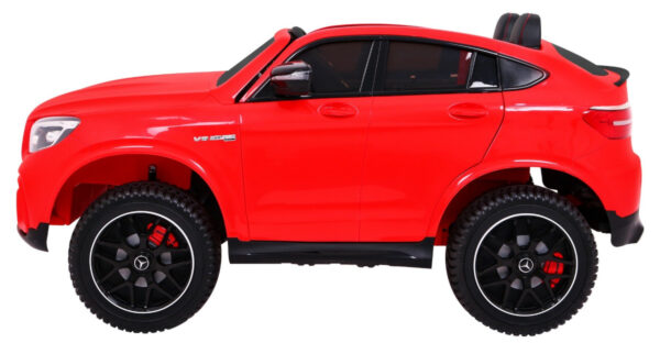 Auto Mercedes GLC 63S dla dzieci Czerwony Suv