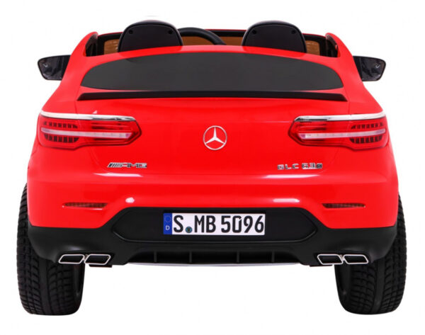 Auto Mercedes GLC 63S dla dzieci Czerwony Suv
