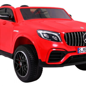 Auto Mercedes GLC 63S dla dzieci Czerwony Suv