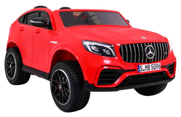 Auto Mercedes GLC 63S dla dzieci Czerwony Suv