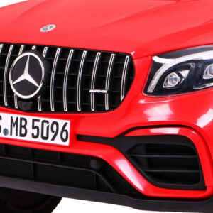 Auto Mercedes GLC 63S dla dzieci Czerwony Suv