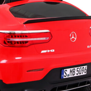 Auto Mercedes GLC 63S dla dzieci Czerwony Suv