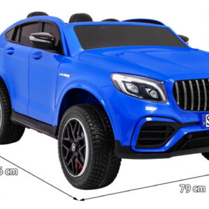 Auto Mercedes GLC 63S dla dzieci - Niebieski SUV