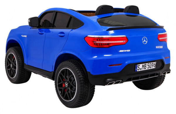 Auto Mercedes GLC 63S dla dzieci - Niebieski SUV
