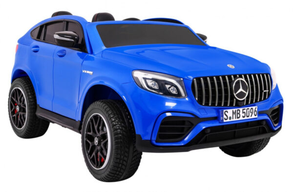 Auto Mercedes GLC 63S dla dzieci - Niebieski SUV