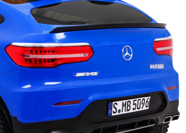 Auto Mercedes GLC 63S dla dzieci - Niebieski SUV