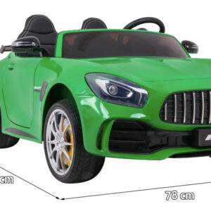 Mercedes-Benz GT R dla dzieci Lakier Zielony 4x4