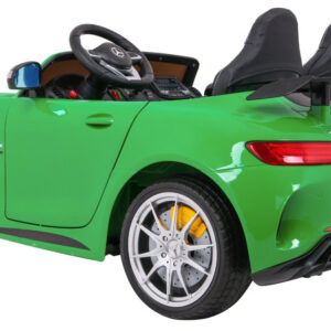 Mercedes-Benz GT R dla dzieci Lakier Zielony 4x4