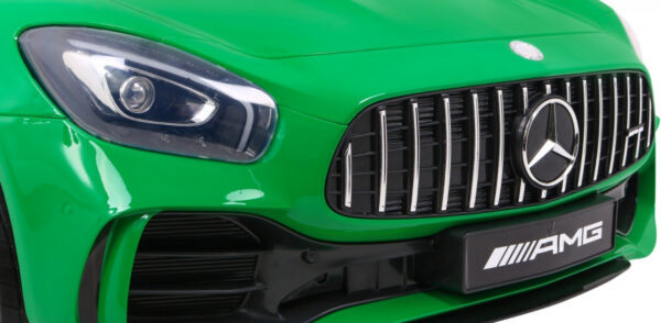 Mercedes-Benz GT R dla dzieci Lakier Zielony 4x4