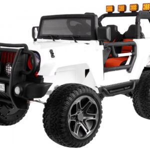 Auto terenowe typu jeep Monster 4x4 dla dzieci Biały