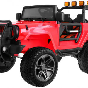 Auto terenowe typu jeep Monster 4x4 dla dzieci Czerwony