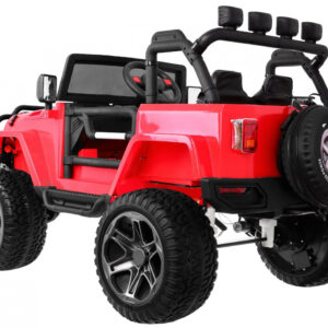 Auto terenowe typu jeep Monster 4x4 dla dzieci Czerwony