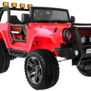 Auto terenowe typu jeep Monster 4x4 dla dzieci Czerwony