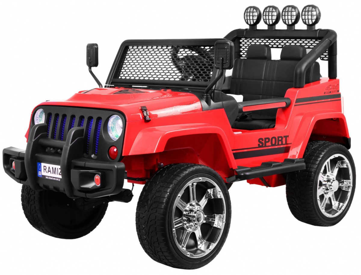 Autko terenowe Raptor Drifter Czerwony