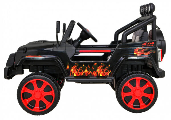 Autko terenowe Raptor Drifter Płomienie