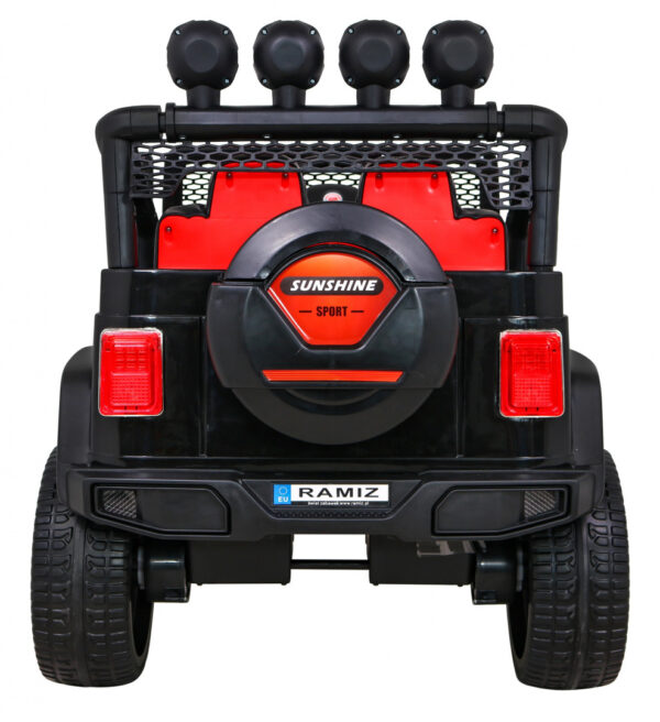 Autko terenowe Raptor Drifter Płomienie