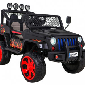 Autko terenowe Raptor Drifter Płomienie