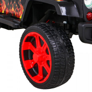 Autko terenowe Raptor Drifter Płomienie